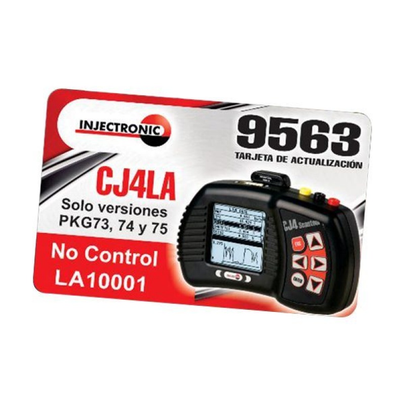Licencia de actualización 9563 para CJ4LA